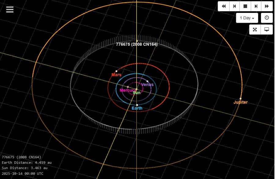 Płońsk ma swoją planetoidę. Krąży między orbitami Marsa i Jowisza